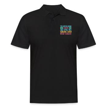 Crise cardiaque Chirurgie cardiaque Chirurgie Hospital - Polo Homme - noir - Devant - Kai (181cm)
