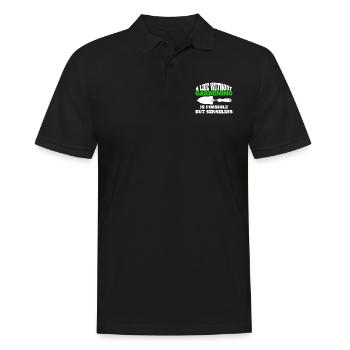 Gardener Hobby Gardener Gift Garden Orchard - Men's Polo Shirt - black - Front - Kai (181cm)