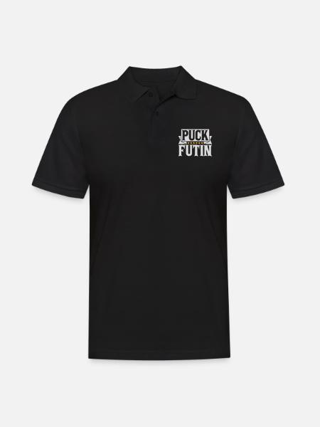 Conception du logo Puck Futin - Polo Homme - noir