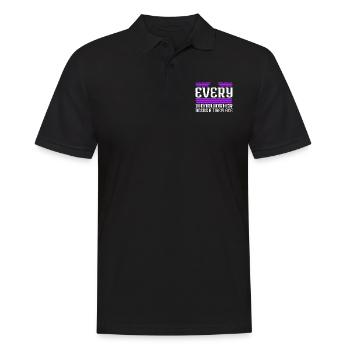 men a carpenters prayer tshirts carpenter jokes - Männer Poloshirt - Schwarz - Vorne - Kai (181cm)