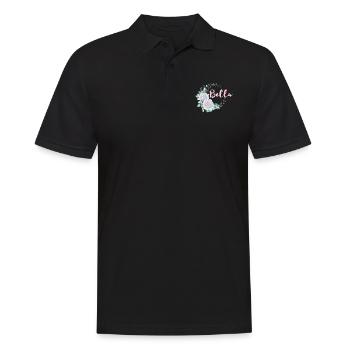 Pour Bella - Polo Homme - noir - Devant - Kai (181cm)