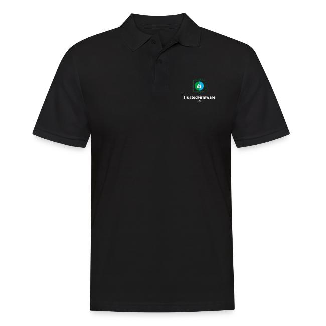 TrustedFirmware Logo vertical white