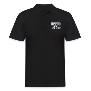 Axes Hobbyists Aaron Carpenter Tshirts Gift - Men's Polo Shirt - black - Front - Kai (181cm)