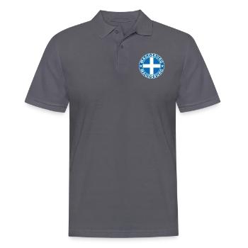 Magdeburg - Männer Poloshirt - Anthrazit - Vorne - Nico (186cm)