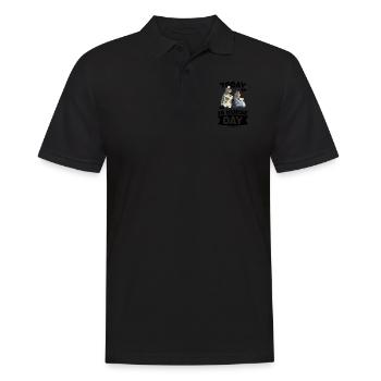 Aujourd’hui, c’est la Journée des infirmières - Polo Homme - noir - Devant - Kai (181cm)