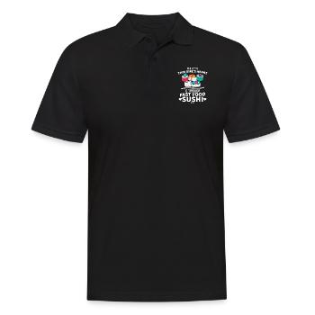 Sushi - Polo Homme - noir - Devant - Kai (181cm)