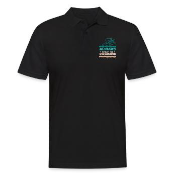 Nager - Polo Homme - noir - Devant - Kai (181cm)