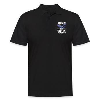 Tauchen Scuba Tauchlehrer Urlaub Sommer Geschenk - Männer Poloshirt - Schwarz - Vorne - Kai (181cm)