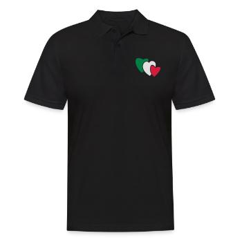 tricuore - Polo Homme - noir - Devant - Kai (181cm)