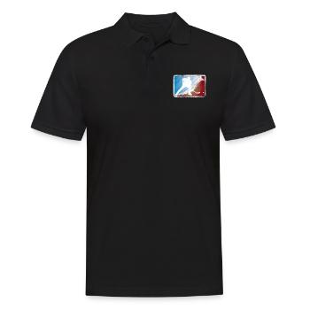 Eishockey - Männer Poloshirt - Schwarz - Vorne - Kai (181cm)