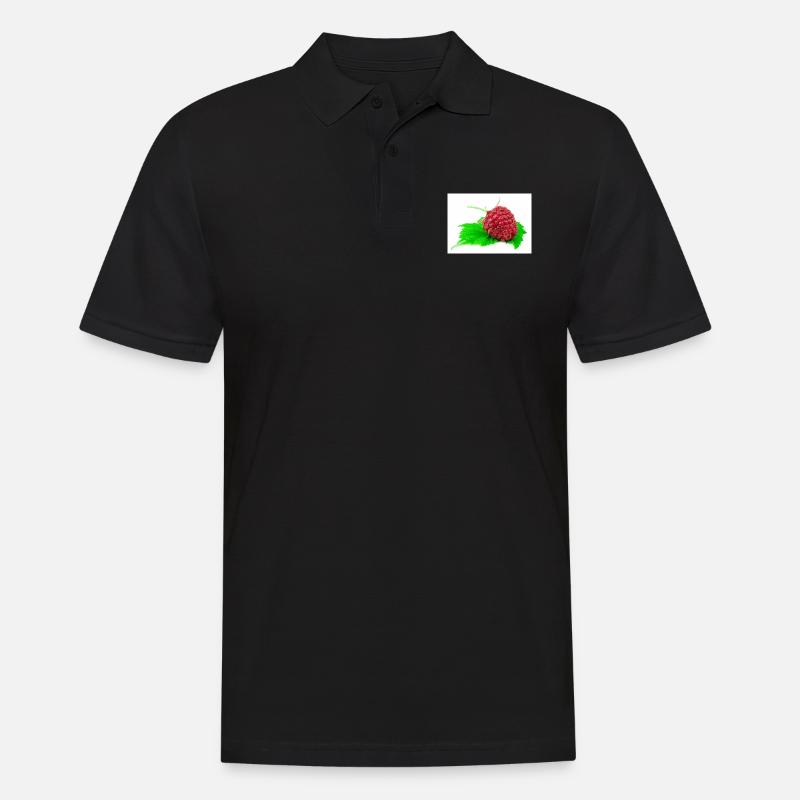 Raspberry. Raspberry - Men's Polo Shirt - black