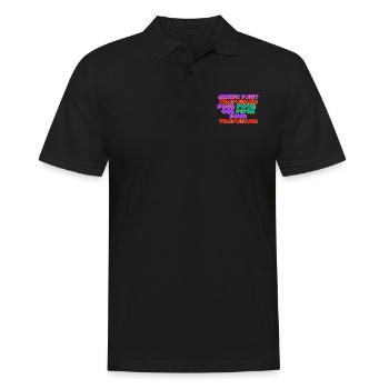 VIE ET TRAVAIL - Polo Homme - noir - Devant - Kai (181cm)