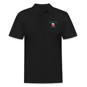 Christmas calories don't count - Polo Homme - noir - Devant - Kai (181cm)