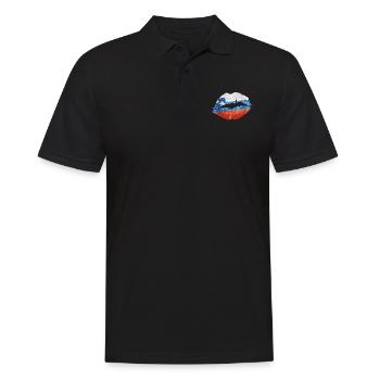 Kiss (Slovénie) - Polo Homme - noir - Devant - Kai (181cm)