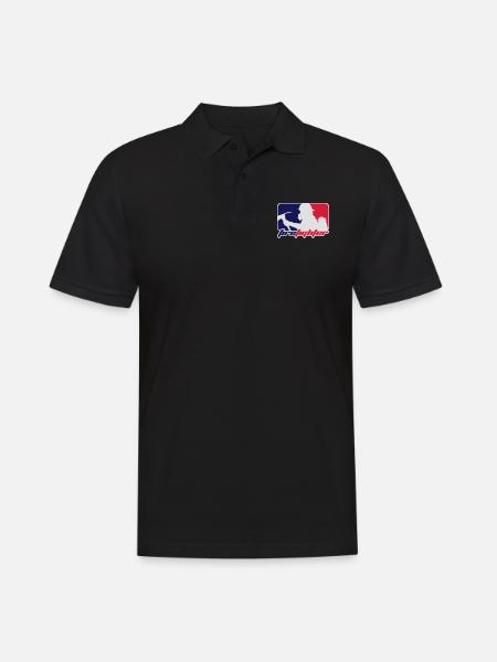 pompier - Polo Homme - noir