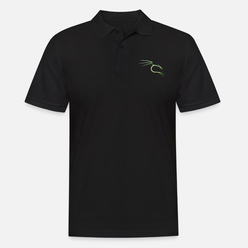 Kali Linux Dragon - Polo Homme - noir