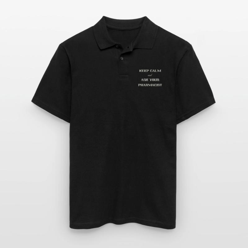 keep calm Men's Polo Shirt