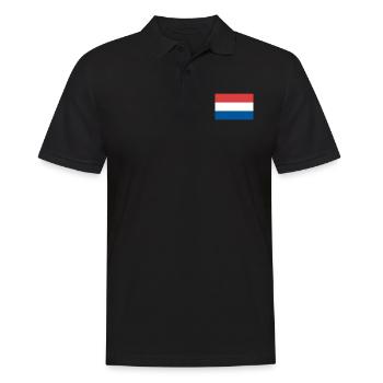 Pays-Bas - Polo Homme - noir - Devant - Kai (181cm)