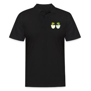 Dino Baby Friends - Men's Polo Shirt - black - Front - Kai (181cm)