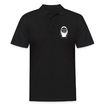 Gorilla Halloween Funny Ghost - Men's Polo Shirt - black - Front - Kai (181cm)