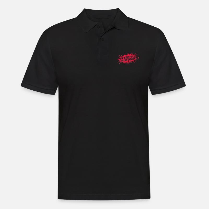 have fun at work - Männer Poloshirt - Schwarz