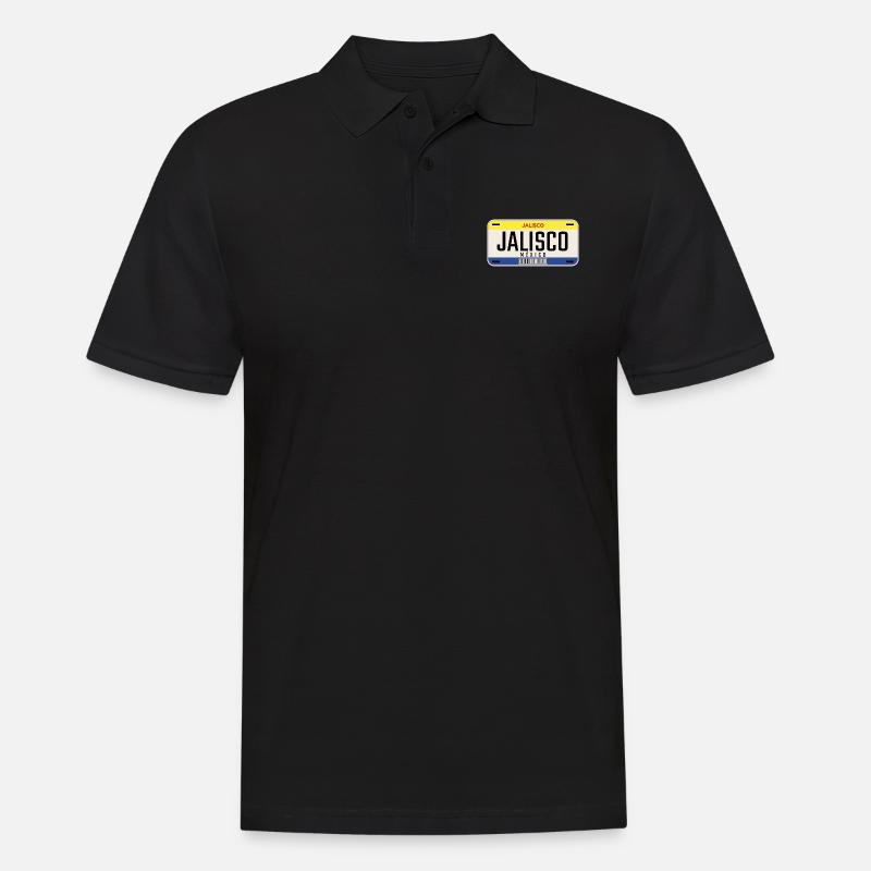 Cours de Mexico Jalisco - Polo Homme - noir