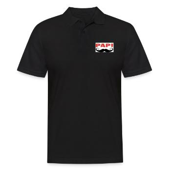 PAPI - Polo Homme - noir - Devant - Kai (181cm)