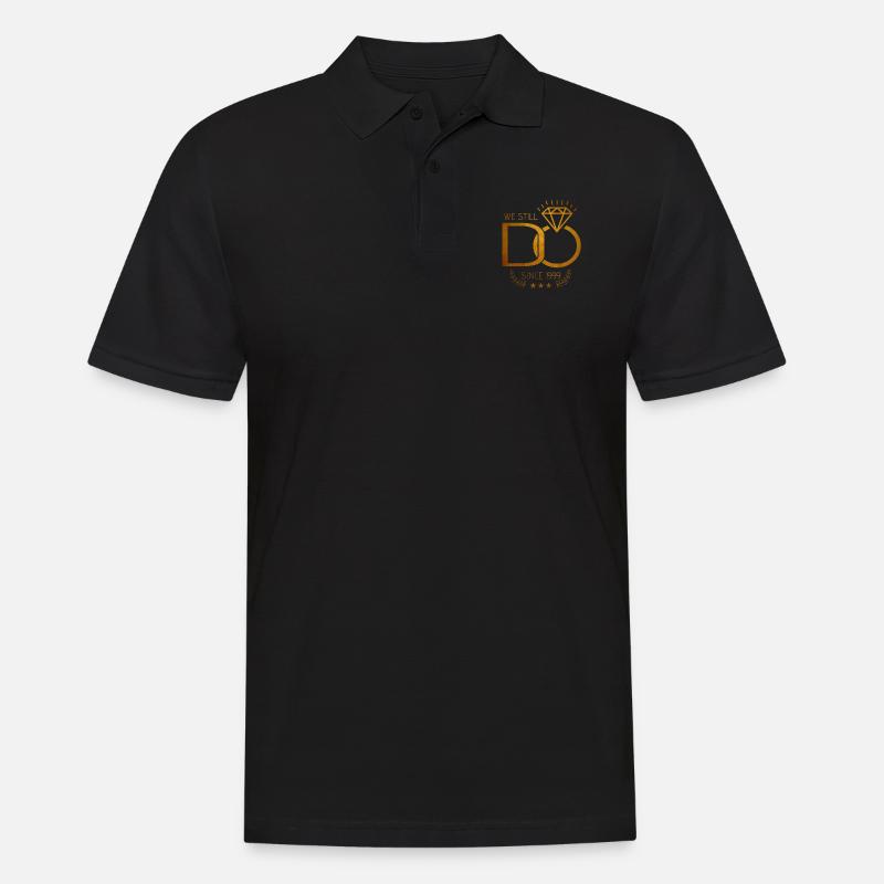 We Still Do Since 1999 20th Wedding Anniversary - Männer Poloshirt - Schwarz