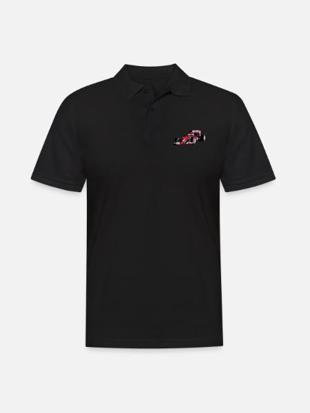 - Motorsports - Men's Polo Shirt - black