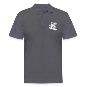Snowboarderin Cooles Snowboard Design - Männer Poloshirt - Anthrazit - Vorne - Nico (186cm)