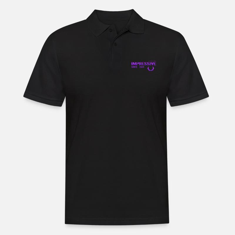 Impressive since 2014 - Männer Poloshirt - Schwarz