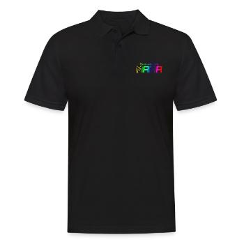 La seule et unique Mama | Mère | Maman | Parents - Polo Homme - noir - Devant - Kai (181cm)