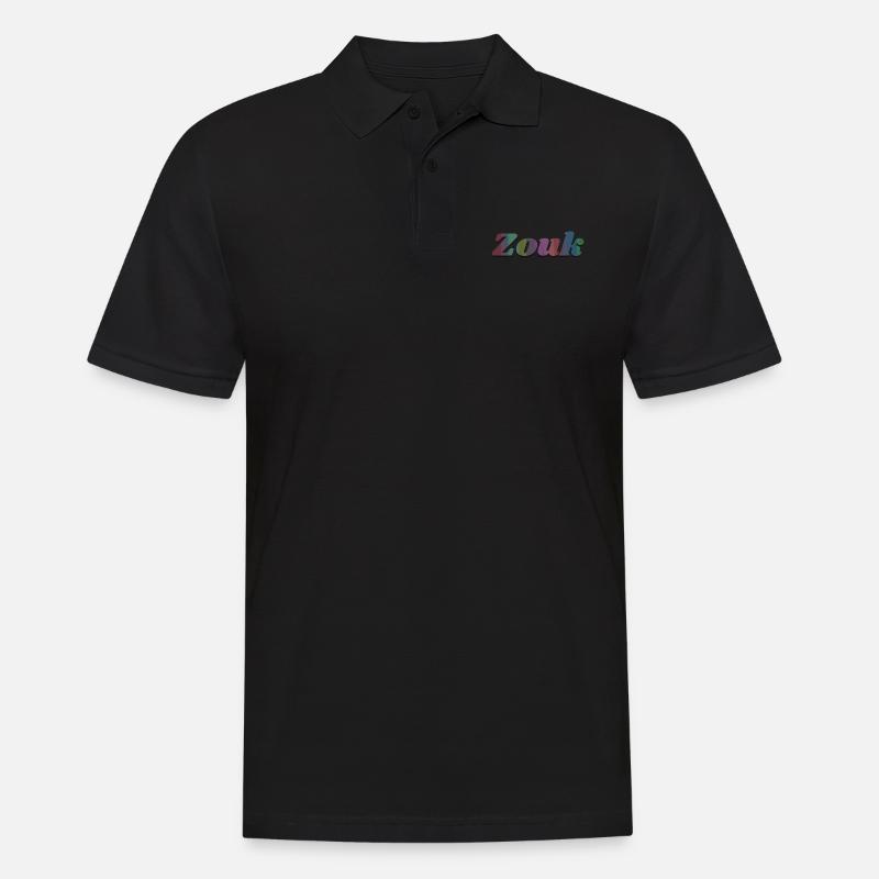 Zouk - Männer Poloshirt - Schwarz