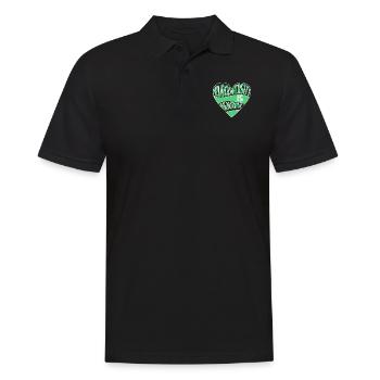 Neurodiversity Autimsus ADHD dyslexia - Men's Polo Shirt - black - Front - Kai (181cm)