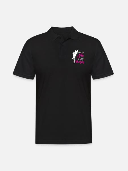 Je Suis Une Fée La Fée Pachier - Polo Homme - noir