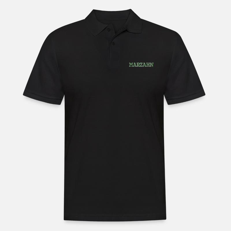 Marzahn Berlin Geschenk - Männer Poloshirt - Schwarz