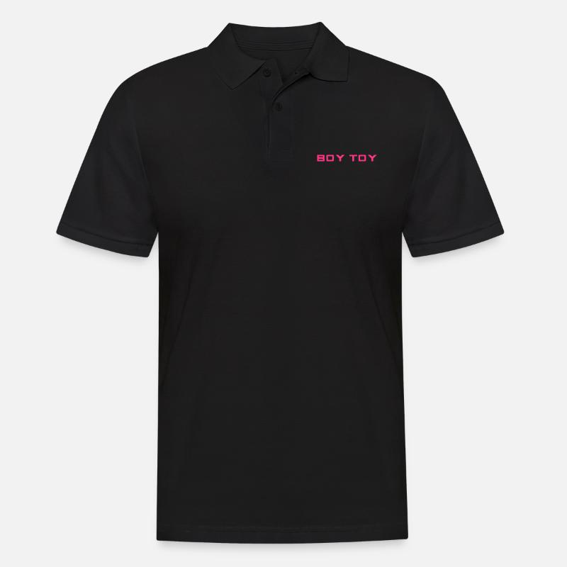 Boy Toy - Männer Poloshirt - Schwarz