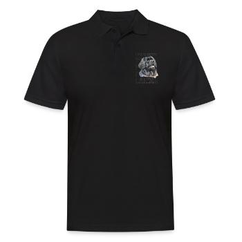 Newfoundlander - Men's Polo Shirt - black - Front - Kai (181cm)