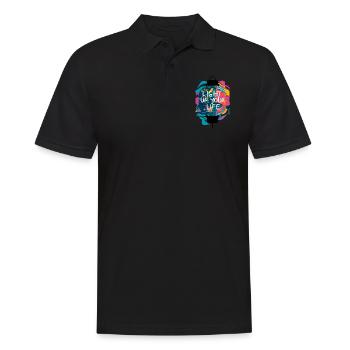Illuminez votre vie - Polo Homme - noir - Devant - Kai (181cm)