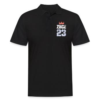 Zrce 23 Trikot 2023 - Männer Poloshirt - Schwarz - Vorne - Kai (181cm)