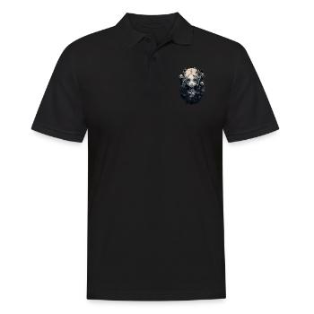 Fille Gothique Halloween Fantaisie Sombre - Polo Homme - noir - Devant - Kai (181cm)