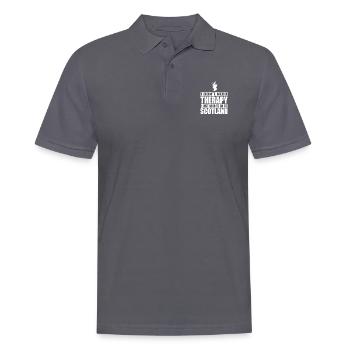 Scotland Scots Scottish Scottish - Men's Polo Shirt - charcoal grey - Front - Nico (186cm)