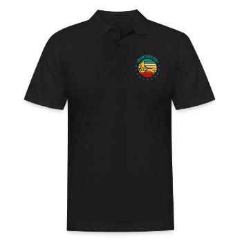 Étoiles Mantrailing by The Manzanita’s - Polo Homme - noir - Devant - Kai (181cm)