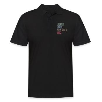 Légende depuis novembre 1992 - Polo Homme - noir - Devant - Kai (181cm)