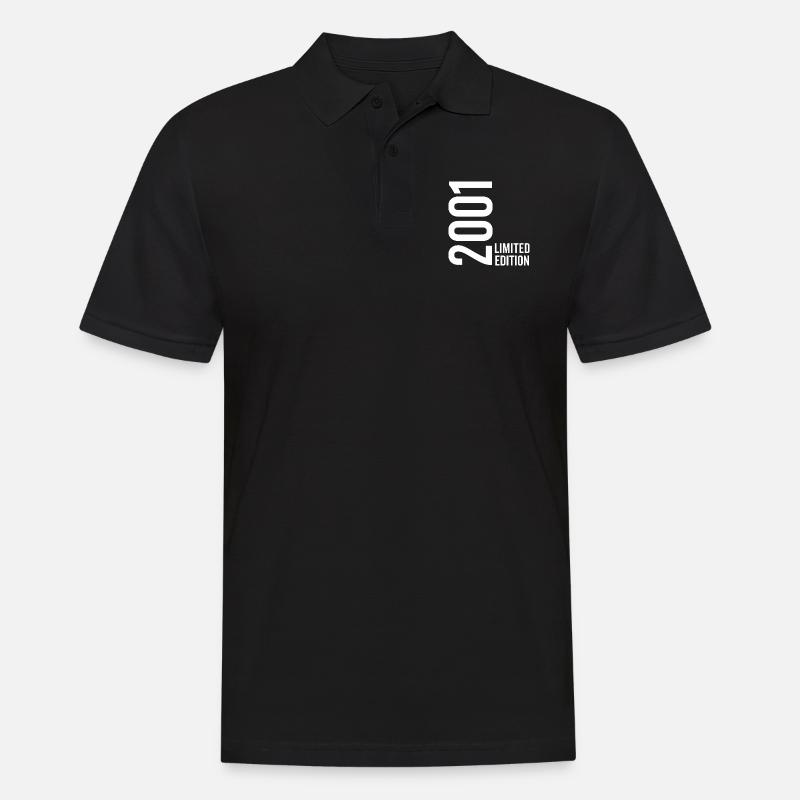 2001 Édition Limitée - Polo Homme - noir