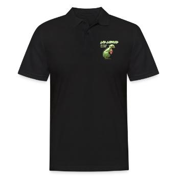 Las Cabras Son Amigos No Comida - Männer Poloshirt - Schwarz - Vorne - Kai (181cm)