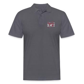 Logo For Veterans Day - Männer Poloshirt - Anthrazit - Vorne - Nico (186cm)