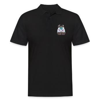 Wildflowers Teacher School Help for the - Men's Polo Shirt - black - Front - Kai (181cm)
