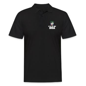 Lao-Filipino Blend DNA Heritage Flag - Men's Polo Shirt - black - Front - Kai (181cm)