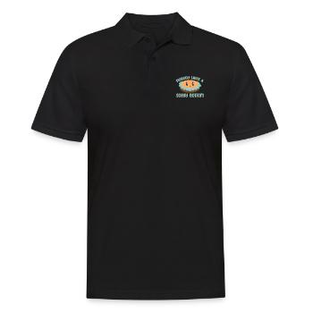 Personne n’aime un sol mou - Polo Homme - noir - Devant - Kai (181cm)